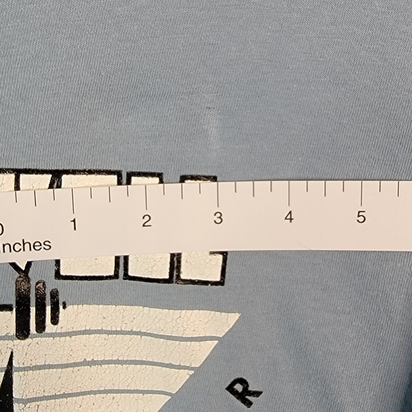 St. Lukes Alive & Well Fitness Center Vintage Single Stitched Tee 90's Men's XXL - Picture 4 of 10